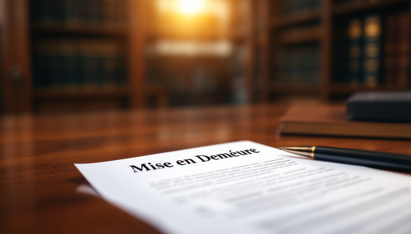 La mise en demeure : un outil clé pour résoudre les litiges amiablement